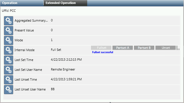 Arming or Disarming an SPC Area